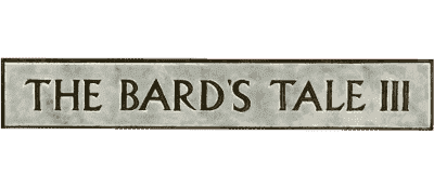 The Bard's Tale III: Thief Of Fate logo for Amiga